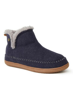 �f�B�A�t�H�[���Y �����Y �V���[�Y �u�[�c�E���C���u�[�c Dearfoams Men's Brixenergy Return Bootie Slipper Navy heather �w�U�[