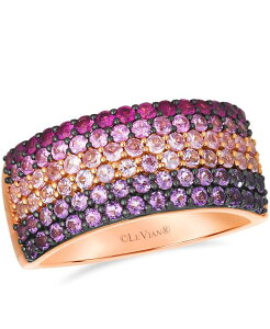 �� ���@�� ���f�B�[�X �A�N�Z�T���[ �����O Le Vian Amethyst (0.53 ct.w.) and Pink Sapphire (0.87 ct.w.) Ombre Ring in 14k Strawberry Rose Gold �S�[���h