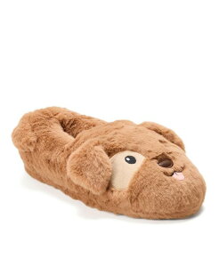 �f�B�A�t�H�[���Y ���f�B�[�X �V���[�Y �T���_�� Dearfoams Men's Unisex Adult Animal Closed Back House Slipper - Santa Desert �A�j�}��