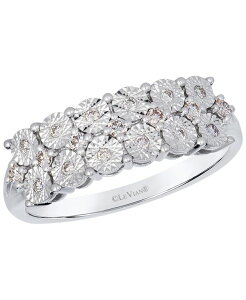�� ���@�� ���f�B�[�X �A�N�Z�T���[ �����O Le Vian Vanilla Diamond Ring (0.17 ct.w.) in 14k Vanilla White Gold �z���C�g