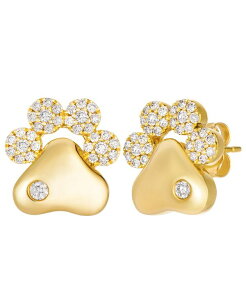 �� ���@�� ���f�B�[�X �A�N�Z�T���[ �s�A�X�E�C�������O Le Vianude Diamond Earrings (0.52 ct.w.) in 14k Honeyellow Gold �C�G���[