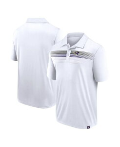 �t�@�i�e�B�N�X �����Y �g�b�v�X �|���V���c Fanatics Branded Men's White Baltimore Ravens Victory For Us Interlock Polo Wht/dk Pur �z���C�g
