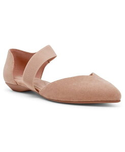 �A���N���C�� ���f�B�[�X �V���[�Y �p���v�X �A�V�����g���[ Anne Klein Women's Oksannasymmetrical Pointed Toe Flats Natural Blush �u���b�V��