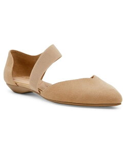 �A���N���C�� ���f�B�[�X �V���[�Y �p���v�X �A�V�����g���[ Anne Klein Women's Oksannasymmetrical Pointed Toe Flatsand Suede �T���h