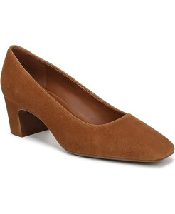 �t�����R�T���g ���f�B�[�X �V���[�Y �p���v�X Franco Sarto Women'salino Square Toe Pumpsaddle Brown Suede �u���E��