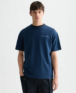 �X�R�b�`�A���h�\�[�_ �����Y �g�b�v�X T�V���c SCOTCH & SODA Men's Chest Artwork Regular-Fit-Shirt Pageant Blue �u���[