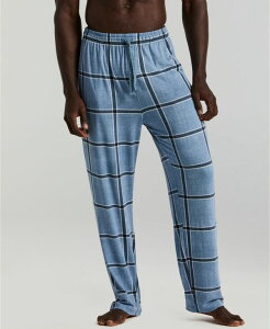�y���[�G���X �����Y �{�g���X �J�W���A���p���c Perry Ellis Portfolio Men's Deluxe Touch Plaid Sleepants Blue �u���[
