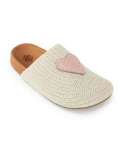 �U�T�b�N ���f�B�[�X �V���[�Y �T���_�� The Sak Women Bolinas Clog Ecru rosewood heart �G�N����