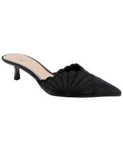 �W���E�F���_�O���C�~�V���J ���f�B�[�X �V���[�Y �X���b�|���E���[�t�@�[ Jewel Badgley Mischka Women's Palmer Slip-On Evening Mule Black Satin �u���b�N