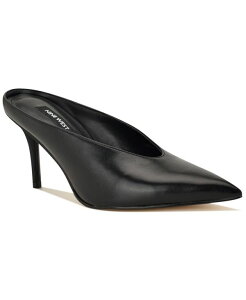 �i�C���E�F�X�g ���f�B�[�X �V���[�Y �X���b�|���E���[�t�@�[ Nine West Women's Verra Slip-On Stiletto Mule Pumps Black �u���b�N