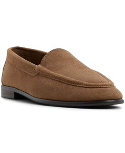 �A���h ���f�B�[�X �V���[�Y �X���b�|���E���[�t�@�[ ALDO Women's Ambar Almond Toe Loafers Light Brown Suede �u���E��