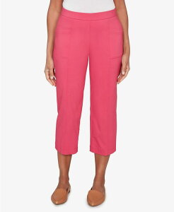 �A���t���b�h �_�i�[ ���f�B�[�X �{�g���X �J�W���A���p���c �v�` �L���b�v Alfredunner Petite The Royal Treatment Relaxed Flat Front Patch Pocket Capri Pants Raspberry