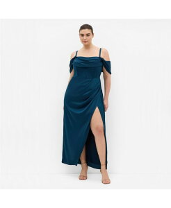 �V�e�B�[�V�b�N ���f�B�[�X �g�b�v�X �����s�[�X �v���X�T�C�Y �}�L�V CITY CHIC Women's Plusize Forbidden Love Maxi Dress Poseidon