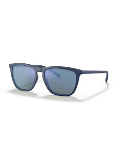 �y���������z �A�[�l�b�g ���f�B�[�X �T���O���X�E�A�C�E�F�A �A�N�Z�T���[ Unisex Polarized Sunglasses AN4301 Matte Navy Blue