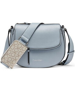 �y���������z �J���o���N���C�� ���f�B�[�X �V�����_�[�o�b�O �o�b�O Bella Adjustable Crossbody with Signature Zippered Pouch Dusty Blue