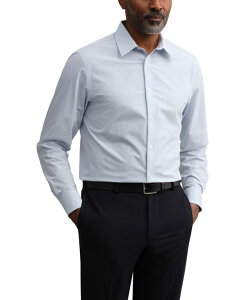 �y���������z �J���o���N���C�� �����Y �V���c �g�b�v�X Men's Multi Stretch Spread Collar Dress Shirt Glacier Blue