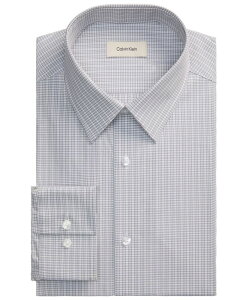 �y���������z �J���o���N���C�� �����Y �V���c �g�b�v�X Men's Multi Stretch Spread Collar Dress Shirt Gray
