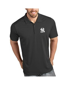 �y���������z �A���e�B�O�A �����Y �|���V���c �g�b�v�X Men's Gray New York Yankees Tribute Polo Gray