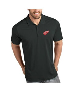 �y���������z �A���e�B�O�A �����Y �|���V���c �g�b�v�X Men's Gray Detroit Red Wings Tribute Polo Shirt Gray