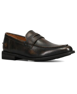 �y���������z �t���C �����Y �X���b�|���E���[�t�@�[ �V���[�Y Men's Tyler Flex Penny Round-Toe Loafers Brown