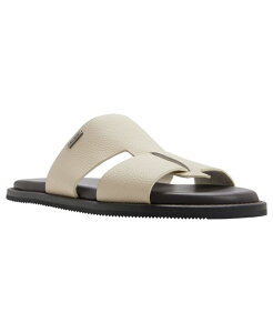 �A���h �����Y �V���[�Y �X���b�|���E���[�t�@�[ �T���_�� ALDO Men's Gonzalo Slip-On Flat Sandals Cream Combo �N���[��