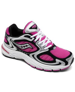 �y���������z �T�b�J�j�[ ���f�B�[�X �X�j�[�J�[ �V���[�Y Women's Grid Jazz 9 Suede Casual Sneakers from Finish Line Pink Silver