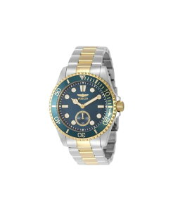 �y���������z �C���r�N�^ �����Y �r���v �A�N�Z�T���[ Men's 49424 Pro Diver Quartz VD78 Blue Dial Watch Silver