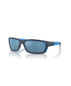 �y���������z �A�[�l�b�g �����Y �T���O���X�E�A�C�E�F�A �A�N�Z�T���[ Men's Frambuesa Polarized Sunglasses AN4336 Dark Blue Blue Matte Shiny