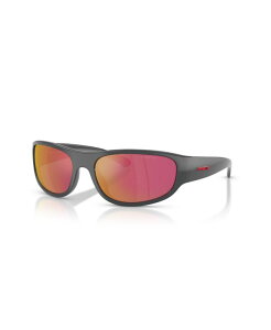 �y���������z �A�[�l�b�g �����Y �T���O���X�E�A�C�E�F�A �A�N�Z�T���[ Men's Gondo Sunglasses AN4361 Dark Gray