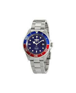 �y���������z �C���r�N�^ �����Y �r���v �A�N�Z�T���[ Men's 24946 Pro Diver Quartz 3 Hand Blue Dial Watch Stainless steel