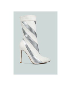 �y���������z �����h�����O ���f�B�[�X �u�[�c�E���C���u�[�c �V���[�Y whistles straps stilettos boots White