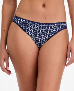 �y���������z �`���[�^�[�N���u ���f�B�[�X �p���c �A���_�[�E�F�A Women's Everyday Cotton Bikini Underwear Geo Blue