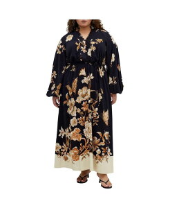 �y���������z �V�e�B�[�V�b�N ���f�B�[�X �����s�[�X �g�b�v�X Plus Size Love At First Sight Maxi Dress Love at first sight