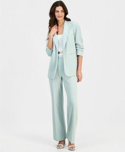 �y���������z �A���N���C�� ���f�B�[�X �J�W���A���p���c �{�g���X Women's High-Rise Wide-Leg Pull On Pants Soft Aloe