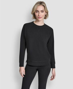 �y���������z �_�i �L������ �j���[���[�N ���f�B�[�X �p�[�J�[�E�X�E�F�b�g �A�E�^�[ Women's Transcend Thermal Pull-On Sweatshirt Black