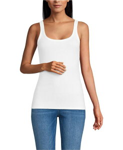 �y���������z �����Y�G���h ���f�B�[�X �^���N�g�b�v �g�b�v�X Women's Micro Rib Go-To Layering Tank Top White