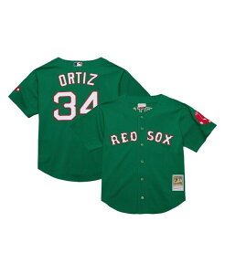 �y���������z �~�b�`�F��&�l�X �����Y �V���c �g�b�v�X Men's David Ortiz Kelly Green Boston Red Sox Cooperstown Collection Mesh Batting Practice Jersey Kelly Green