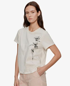 �y���������z �T���N�`���A���[ ���f�B�[�X T�V���c �g�b�v�X Women's Timeless Crew Neck T-Shirt Collagen / Dandelion