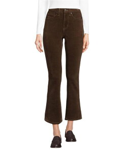 �y���������z �����Y�G���h ���f�B�[�X �J�W���A���p���c �{�g���X Women's High Rise Corduroy Kick Crop Pants Rich coffee