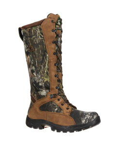 �y���������z ���b�L�[ �����Y �u�[�c�E���C���u�[�c �V���[�Y Men's ProLight Hunting Waterproof Snake Boot - Unisex sized Mossy oak break up