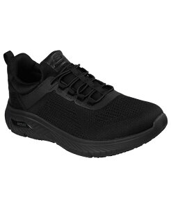 �y���������z �X�P�b�`���[�Y �����Y �X�j�[�J�[ �V���[�Y Men's Work Slip Resistant: Arch Fit Crosser - Rowynn Casual Work Sneakers from Finish Line Black