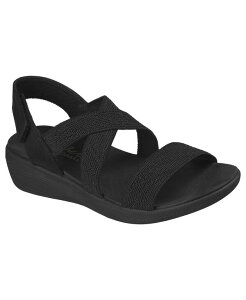 �y���������z �X�P�b�`���[�Y ���f�B�[�X �X�j�[�J�[ �V���[�Y Women's Arya - Very Mindful Slingback Sandals from Finish Line Black