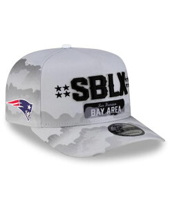 �y���������z �j���[�G�� �����Y �X�q �A�N�Z�T���[ Men's White New England Patriots Super Bowl LX Tarmac 9FIFTY Snapback Hat White