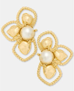 �y���������z �A���N���C�� ���f�B�[�X �s�A�X�E�C�������O �A�N�Z�T���[ Imitation Pearl Half Cluster Clip-On Drop Earrings White