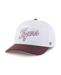 �y���������z 47�u�����h ���f�B�[�X �X�q �A�N�Z�T���[ Women's Stone/Burgundy Detroit Tigers Love Letter Adjustable Hitch Hat Stone Burgundy