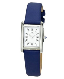 �y���������z �|���T�����u�����[ ���f�B�[�X �r���v �A�N�Z�T���[ Women's Karolina Watch 1086BKAL Blue and silver tone