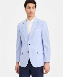 �i�E�e�B�J �����Y �A�E�^�[ �W���P�b�g�E�u���]�� �R�[�g Nautica Men's Modern-Fit Chambray Sport Coat Solid Blue �u���[