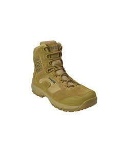 �A�h�e�b�N �����Y �V���[�Y �u�[�c�E���C���u�[�c �X�G�[�h ���U�[ AdTec Men's 8 Suede Leather Side Zipper Waterproof Tactical Boot Coyote Beige/khaki �J�[�L