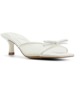 �A���h ���f�B�[�X �V���[�Y �X���b�|���E���[�t�@�[ �T���_�� ALDO Women's Begoniaa Slip-On Dressandals White/Bone Mesh �z���C�g