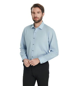 �A���t�@�j �����Y �g�b�v�X �V���c Alfani Men's Regular-Fit Solidresshirt Macy's Exclusive Light Blue �u���[